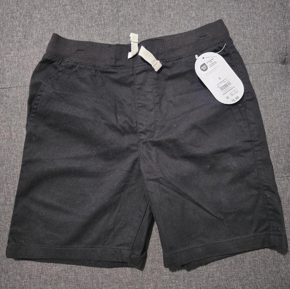 Men's Black Casual Shorts